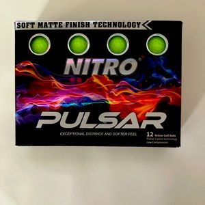 Nitro Pulsar Golf Balls 12pk x 2 - Father’s Day!